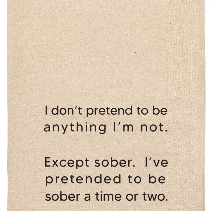 Funny Flour Sack Tea Towels