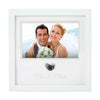 Mr. & Mrs.  Wedding Thumbprint Heart Frame