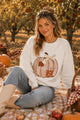 Sweatshirt - Pumpkin with Bow