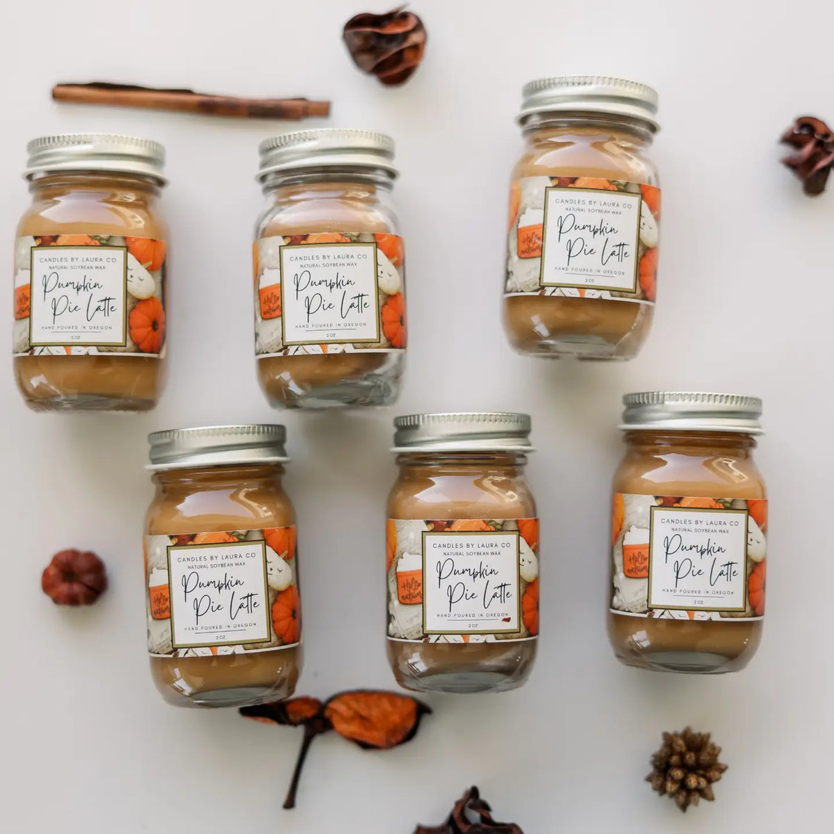 Mini Fall Candle
