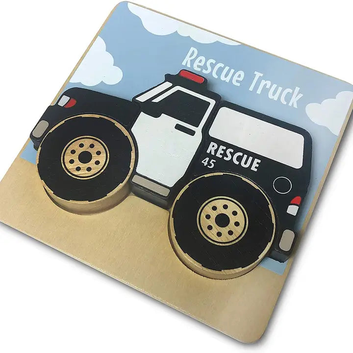 Wooden Truck Puzzles