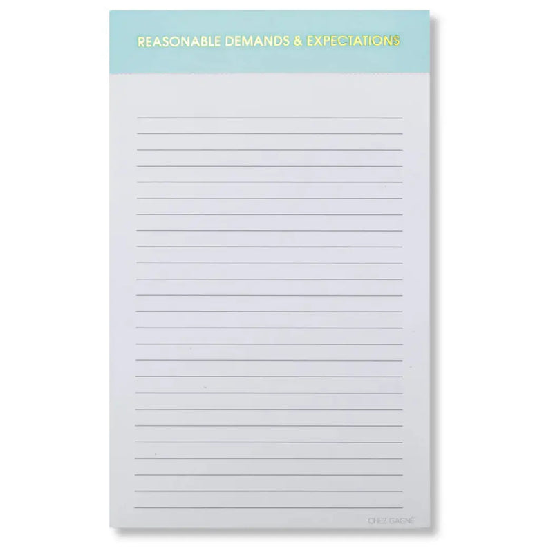 Lined Notepad