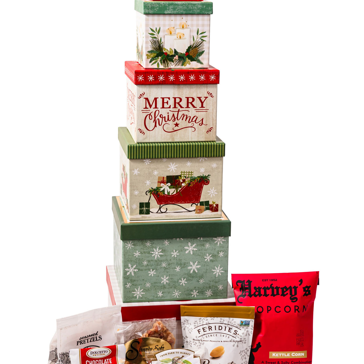 Seasonal Stack of Snacks