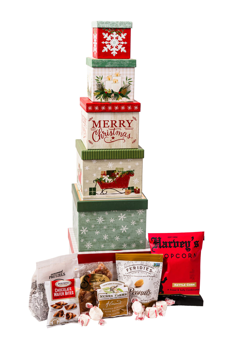 Seasonal Stack of Snacks