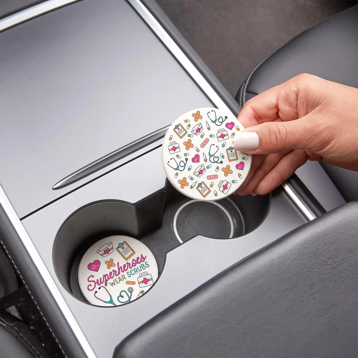 Scrub Car Coaster Set