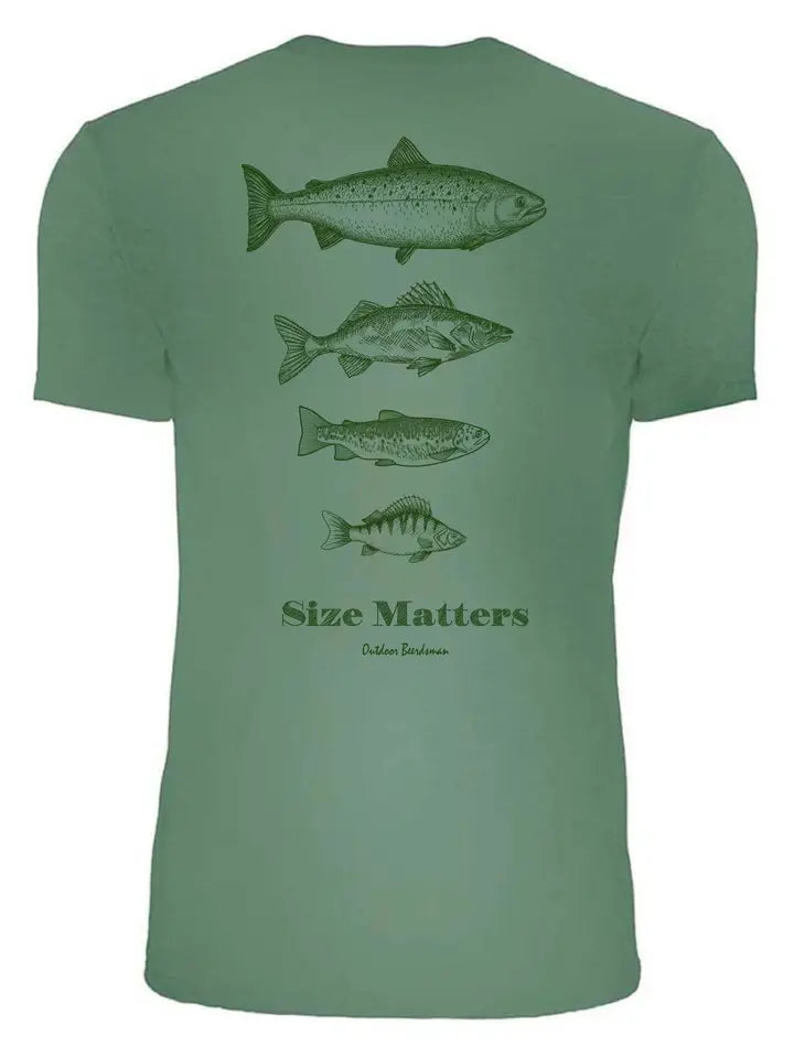 Fishing T-shirt - Size Matters