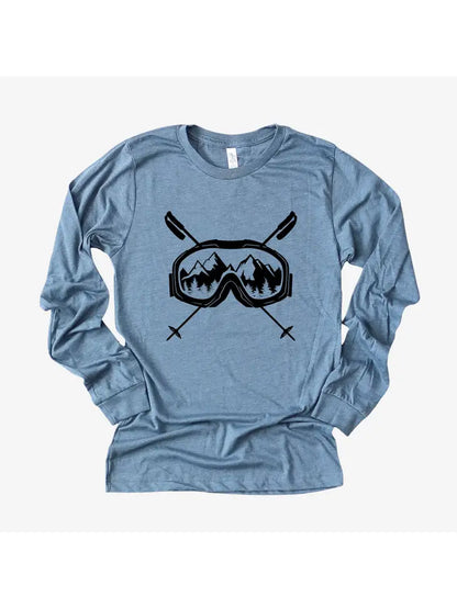 Skier Long Sleeve Tee