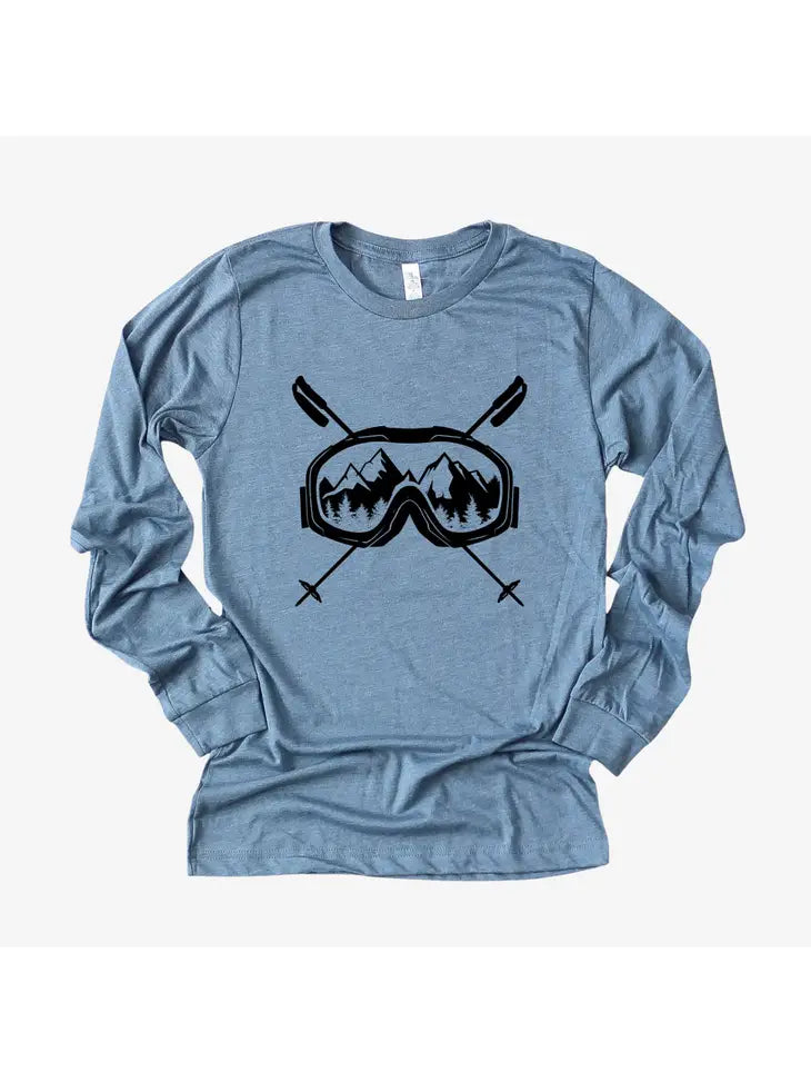Skier Long Sleeve Tee