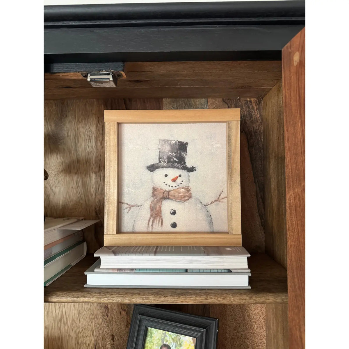 Holiday Sign - Vintage Snowman