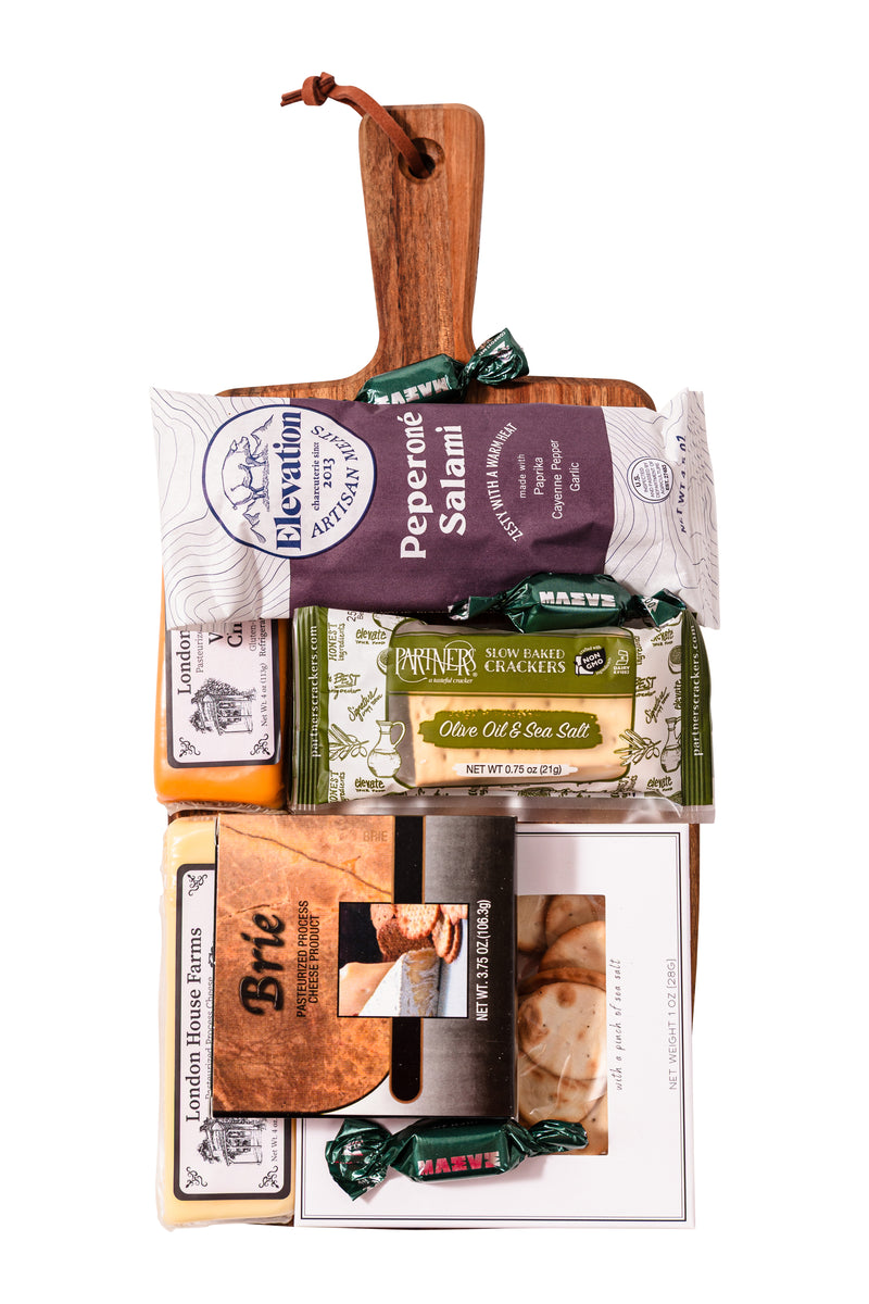 Snowy Night Snack Board