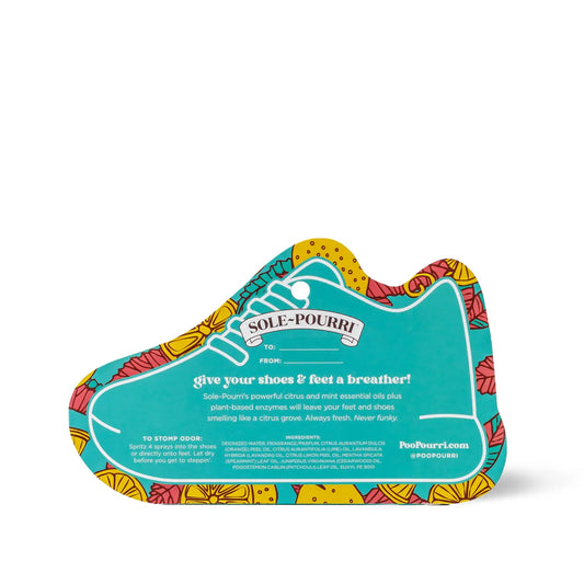 Sole~Pourri Shoe + Foot Odor Eliminator Citrus
