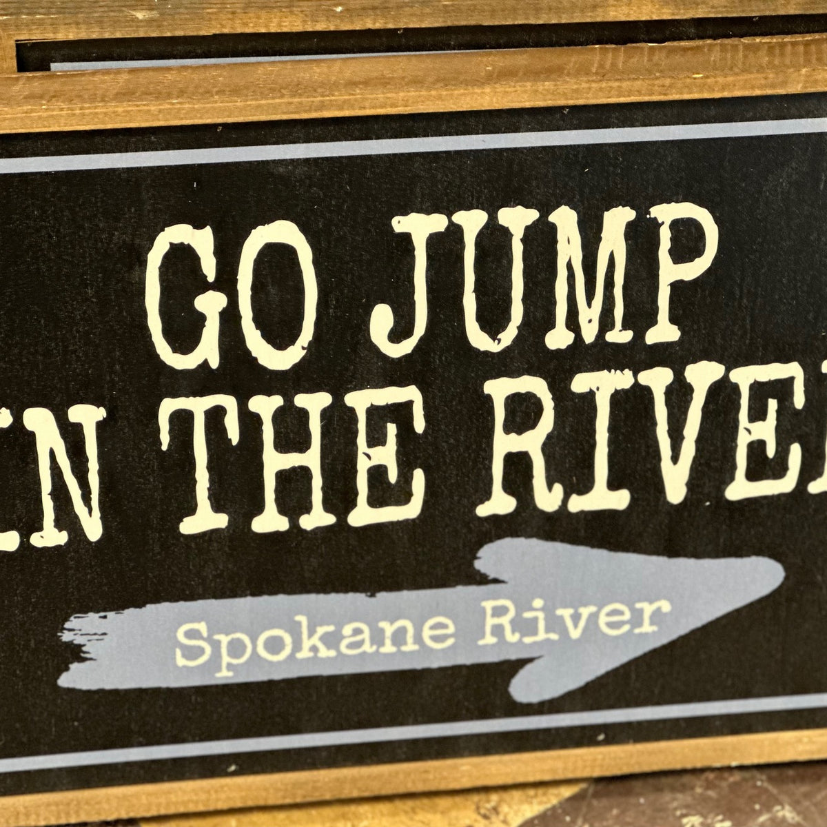 Custom Lake/River Sign