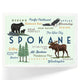 Spokane Icons Magnet