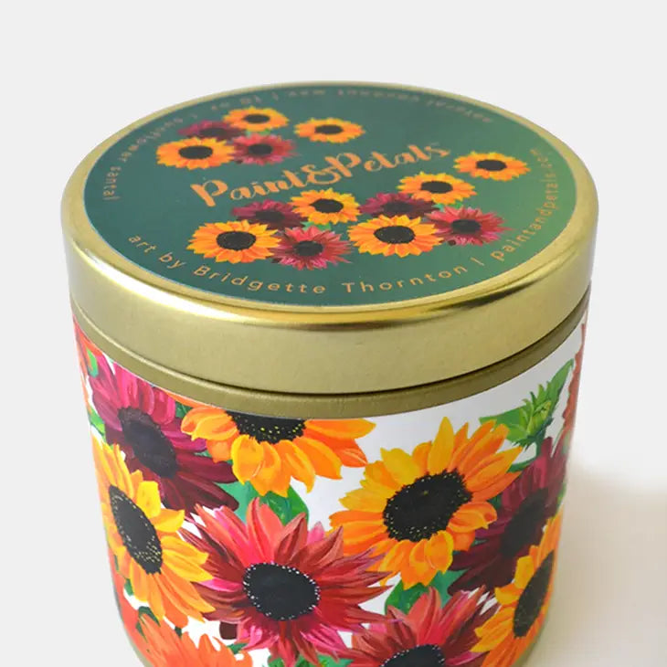 Sunflower Candle