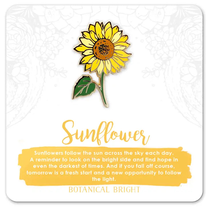 Botanical Enamel Pins