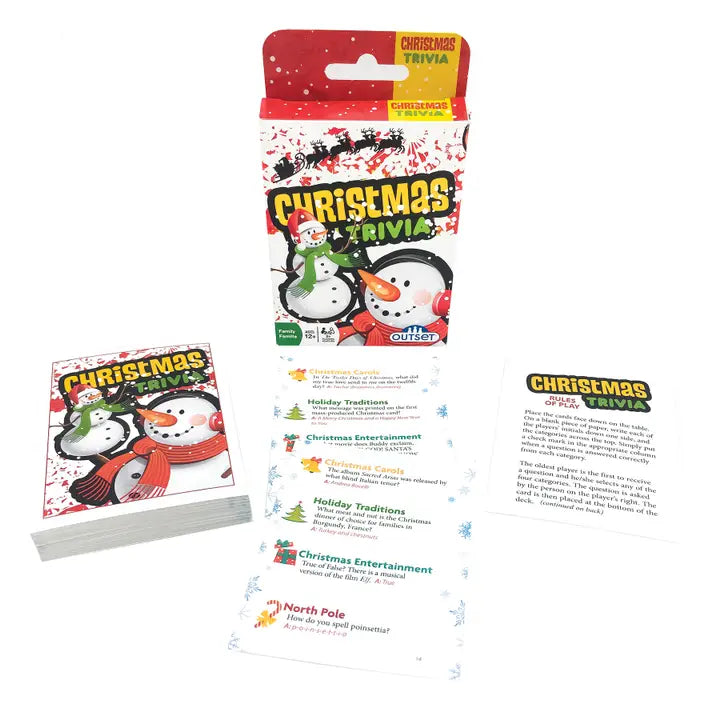 Christmas Trivia Card Game