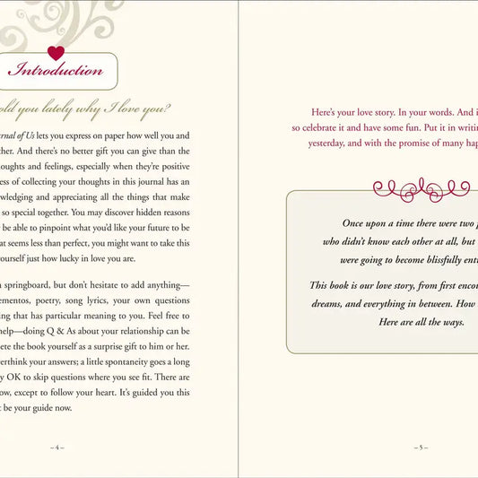 Why I Love You:  A Journal of Us