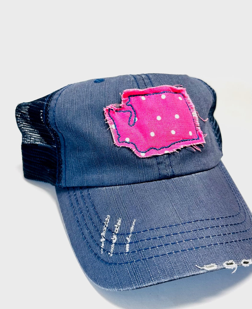 WA Patch Trucker Hat