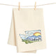 Washington Mountains Tea Towel