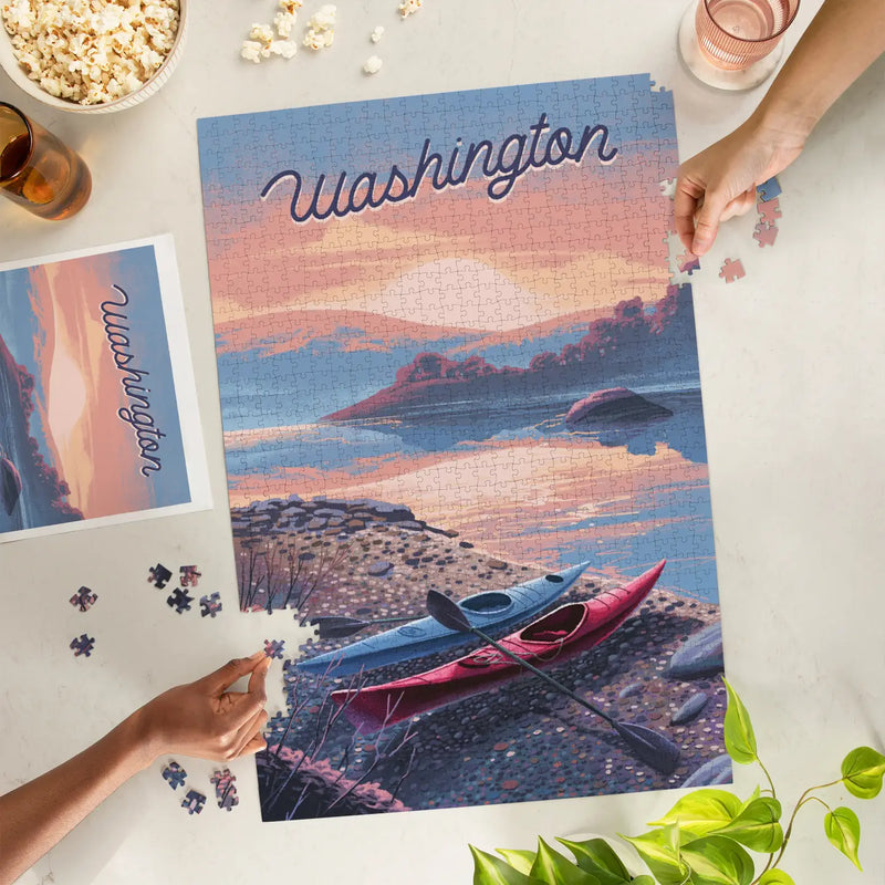 Regional Lake and Kayaks Puzzle