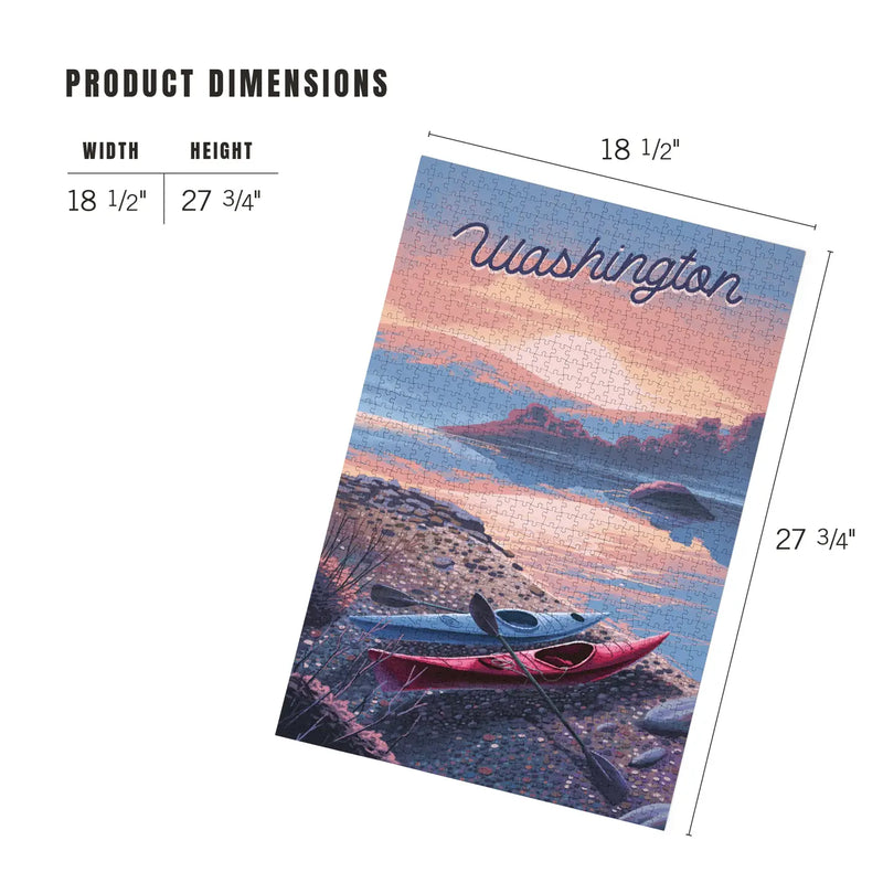 Regional Lake and Kayaks Puzzle