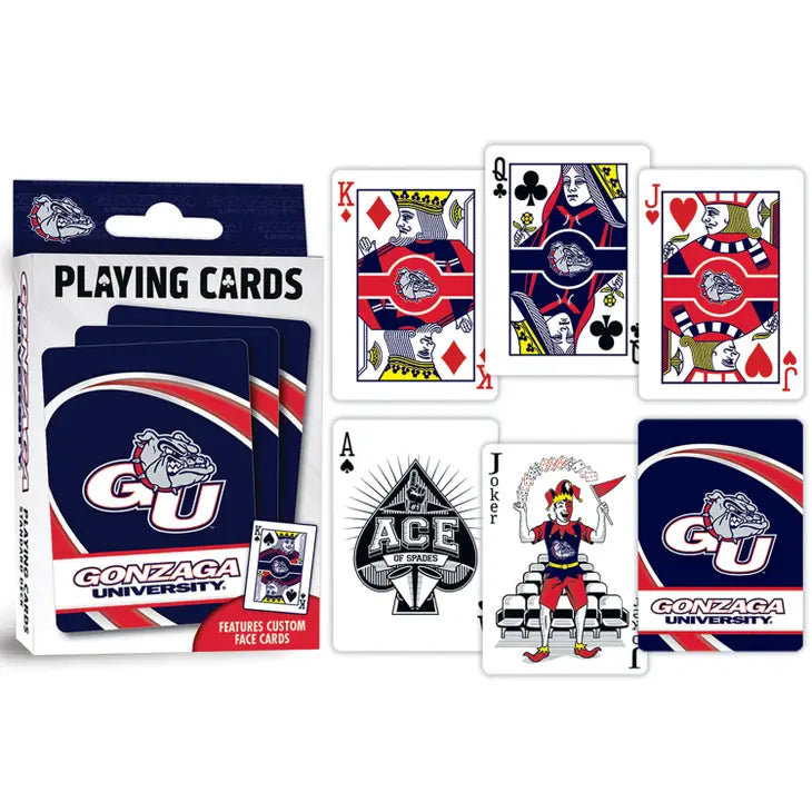 Gonzaga Bulldogs Playing Cards