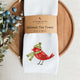 Holiday Waffle Weave Dishtowel