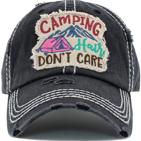 Happy Camper Patch Hat