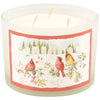 Winter Cardinal Candle