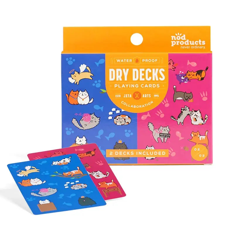 Cat Waterproof Playing Cards Set