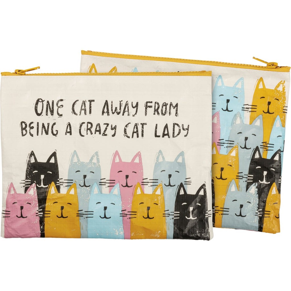 Zipper Pouch - One Cat Away