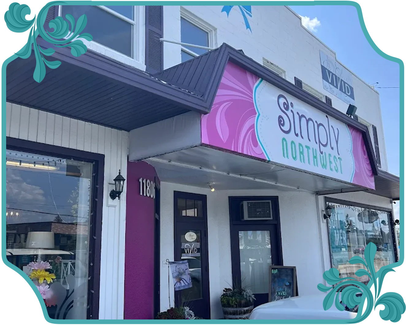 Image with text section