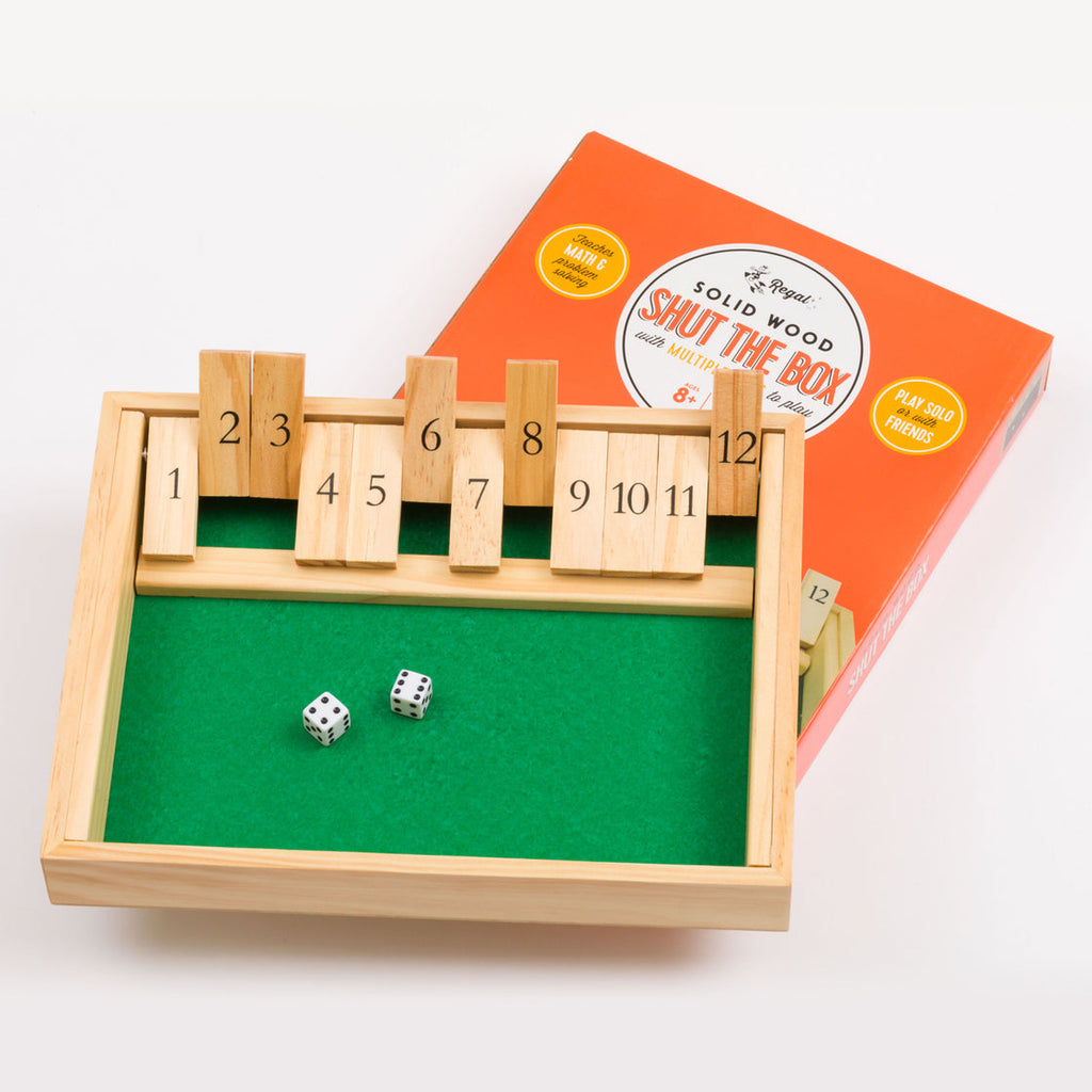 Shut the Box Dice Game