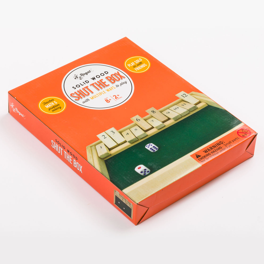 Shut the Box Dice Game