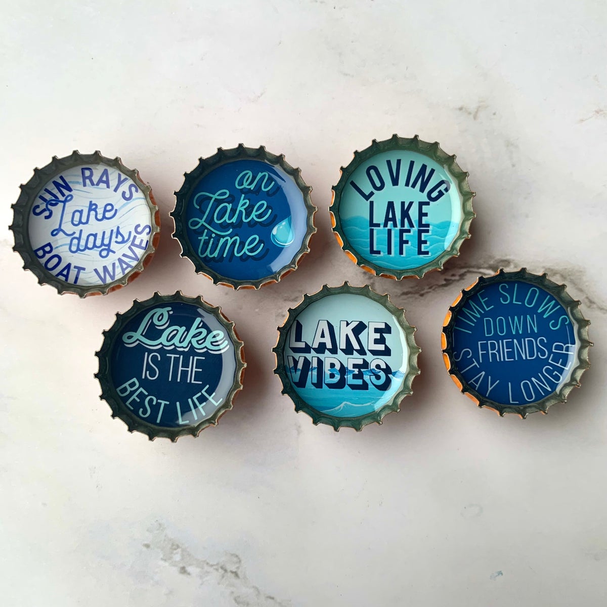 Lake Life Magnet Set