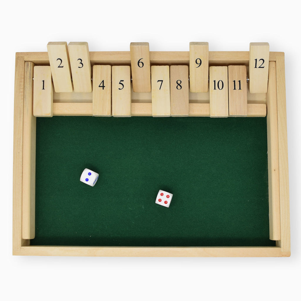 Shut the Box Dice Game