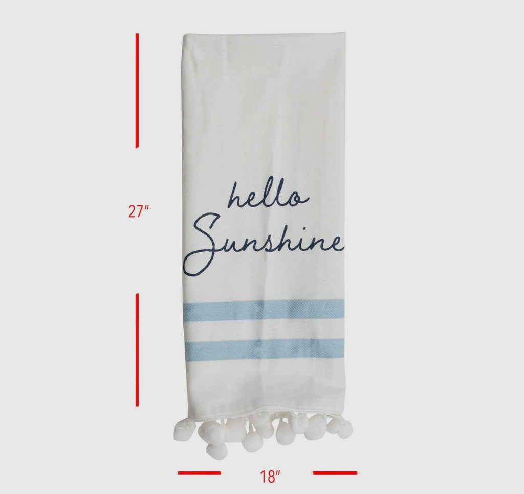 Hello Sunshine Tea Towel