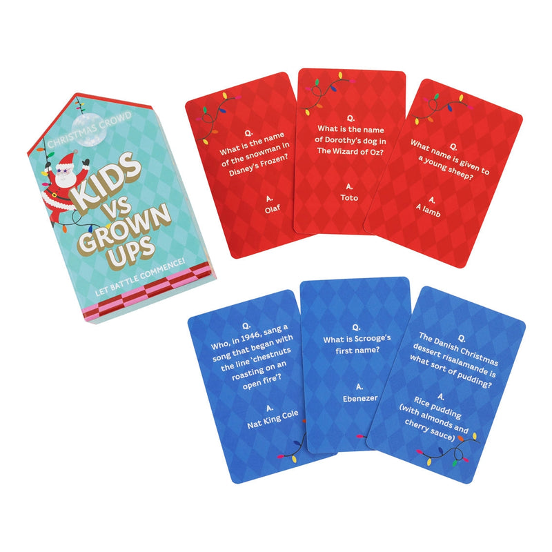 Santa's  Kids Vs Grown Ups Family Game