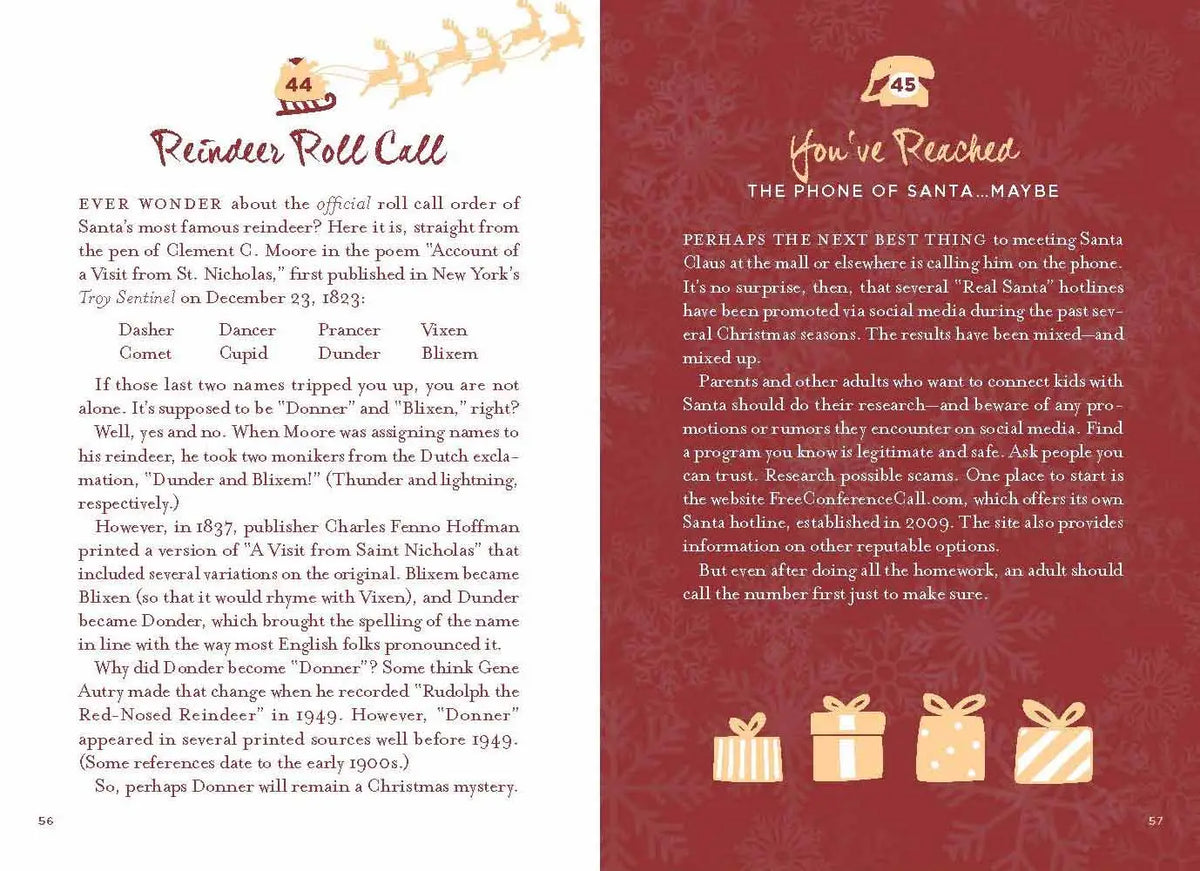 101 Amazing Things About Christmas Gift Book