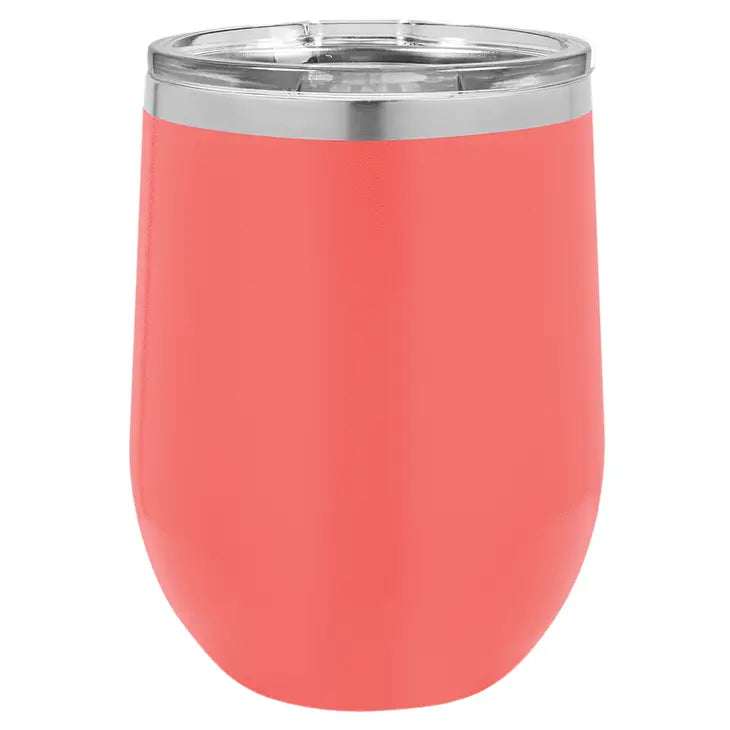 Wine Tumbler - Speaking in Cursive