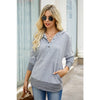 Gray Hooded Sweatshirt