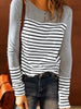 Grey Stripes Long Sleeve Button Shirt