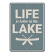 Lake Canoe Sign