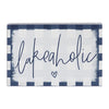 Lakeaholic Block Sign