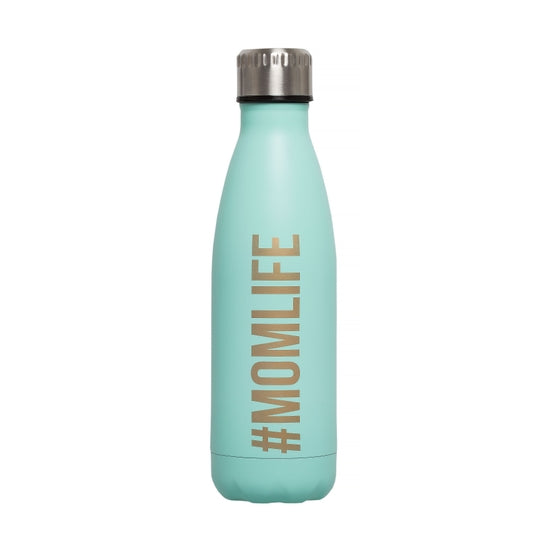 Mom Life Stainless Steel Water Bottle