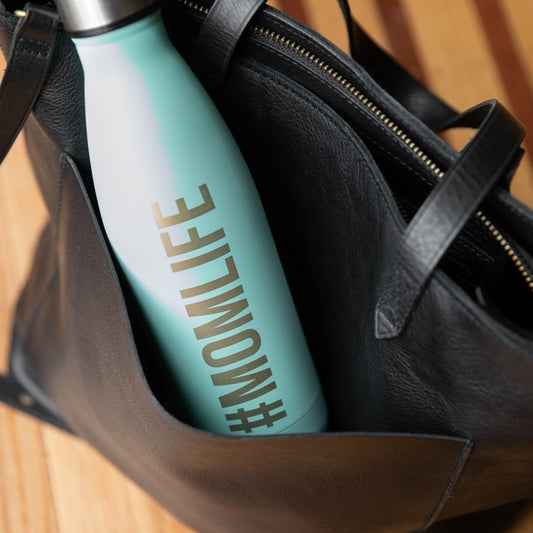 Mom Life Stainless Steel Water Bottle