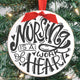 Nursing Large Ornament