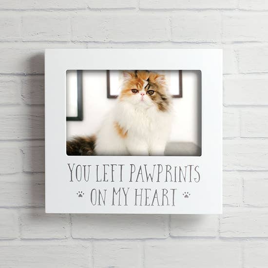 You Left Pawprints Frame