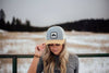 Tri-Tone Tree Yellow and Gray Trucker Hat