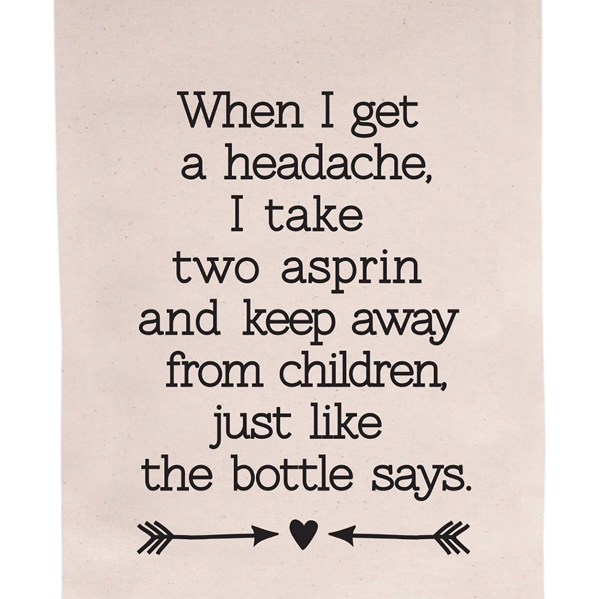 Funny Flour Sack Tea Towels